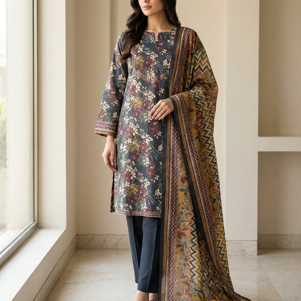 Bin Saeed Stitched Collection (Pret)  ACT107