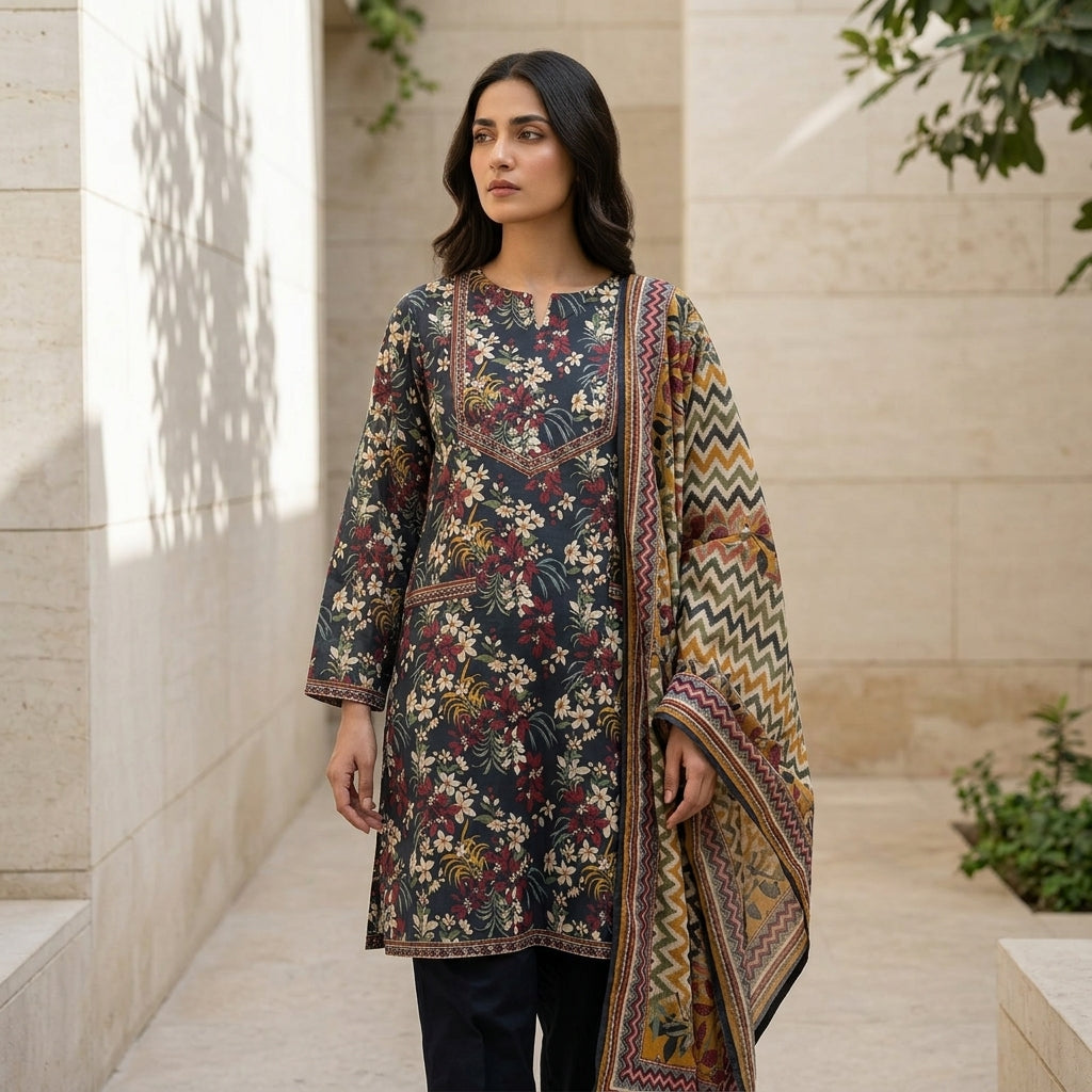 Bin Saeed Stitched Collection (Pret)  ACT107