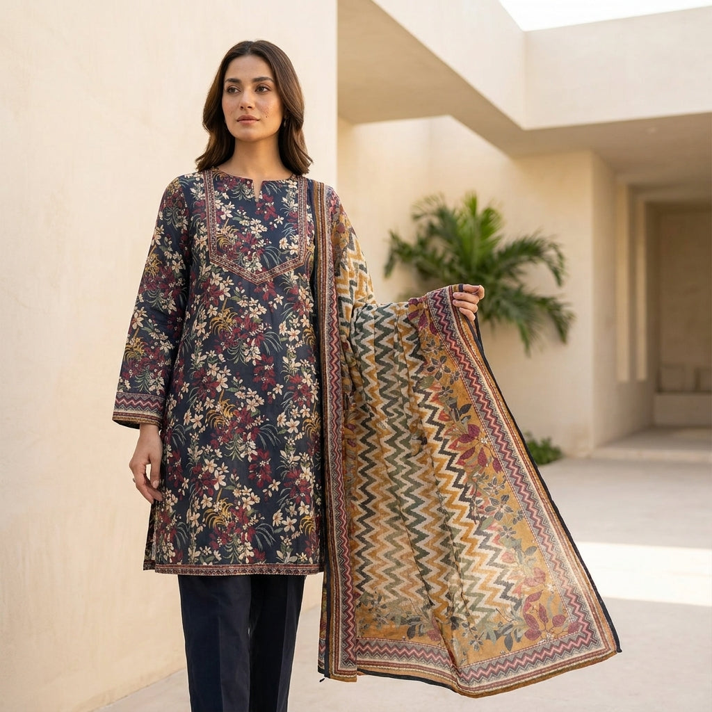 Bin Saeed Stitched Collection (Pret)  ACT107