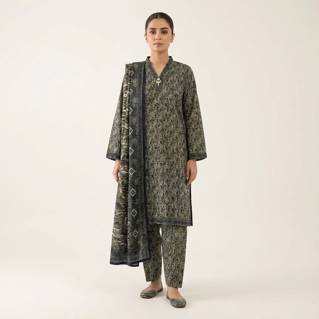 Bin Saeed Stitched Collection (Pret)  ACT106