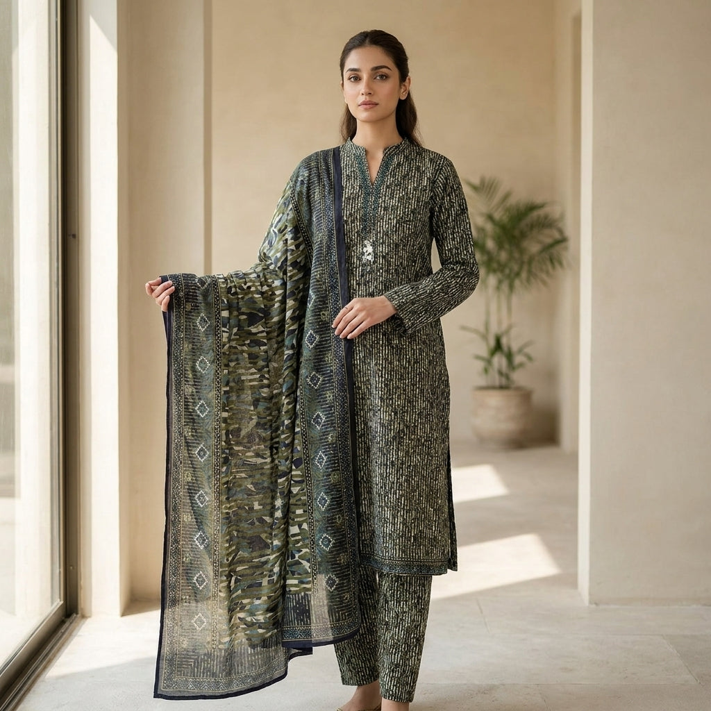 Bin Saeed Stitched Collection (Pret)  ACT106