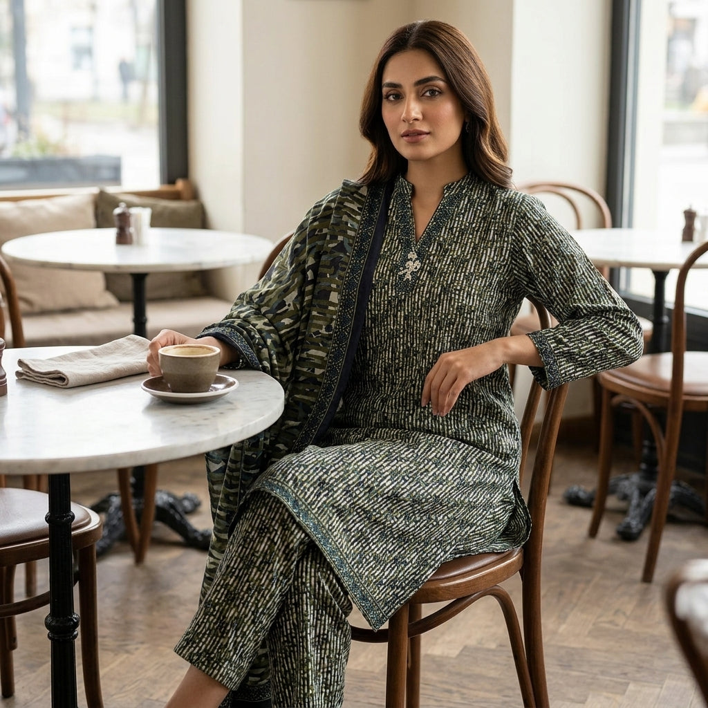 Bin Saeed Stitched Collection (Pret)  ACT106