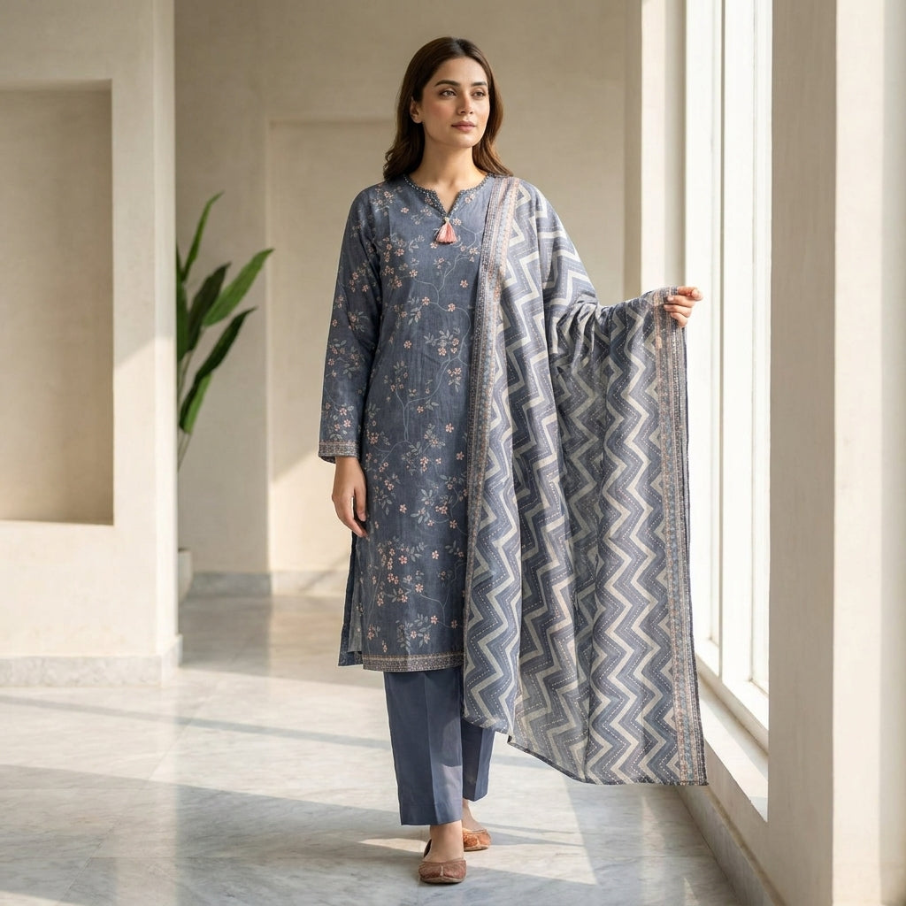 Bin Saeed Stitched Collection (Pret)  ACT105