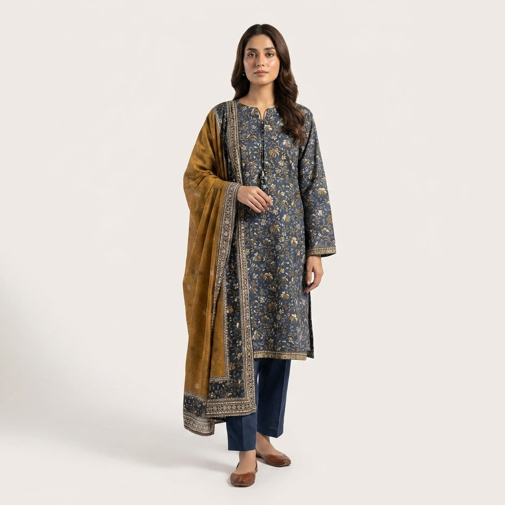 Bin Saeed Stitched Collection (Pret)  ACT114