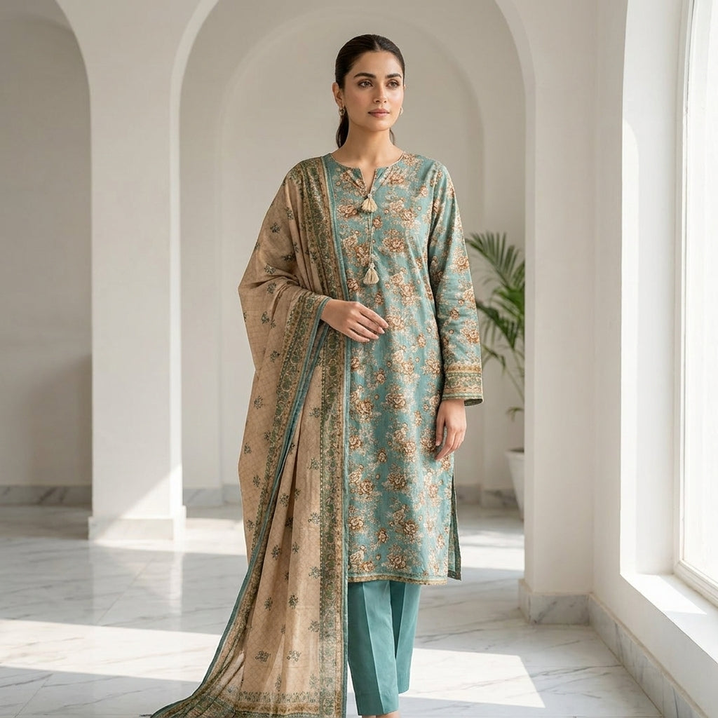 Bin Saeed Stitched Collection (Pret)  ACT113