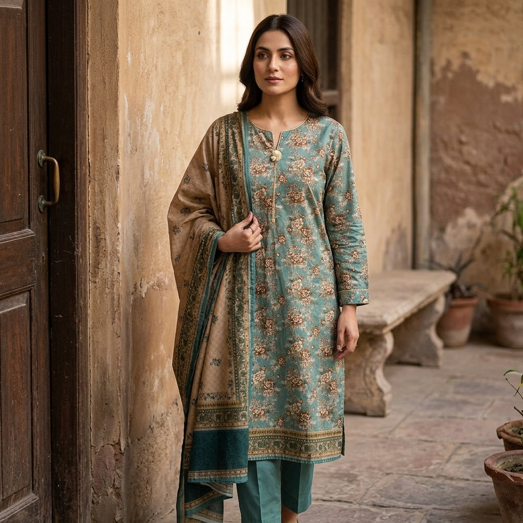Bin Saeed Stitched Collection (Pret)  ACT113
