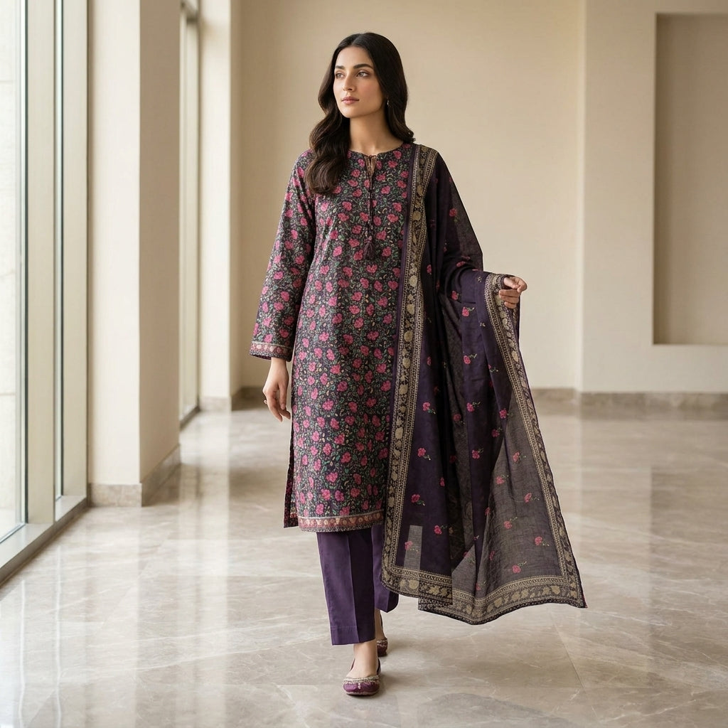 Bin Saeed Stitched Collection (Pret)  ACT103