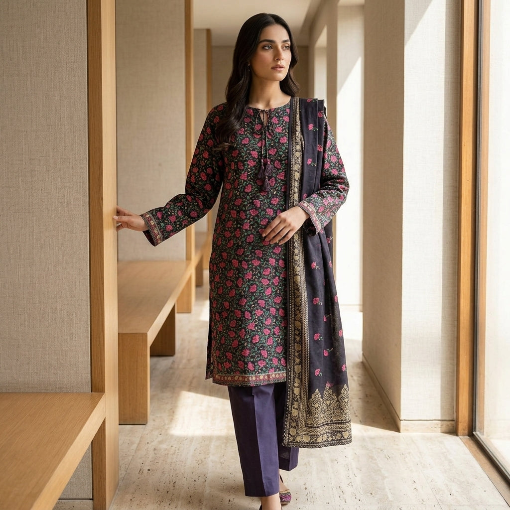 Bin Saeed Stitched Collection (Pret)  ACT103