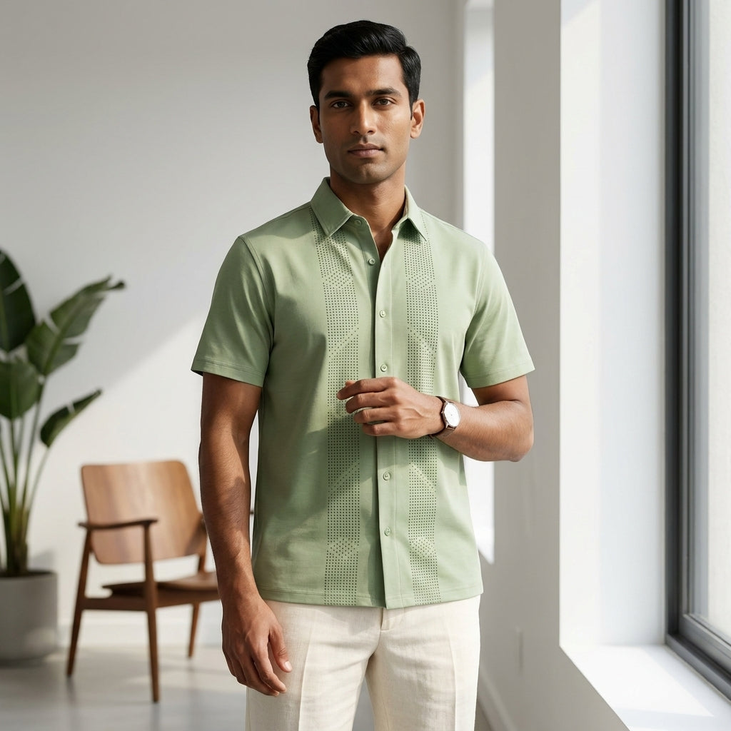 INNER  LINES Basic Collar Polo T-Shirt  AT ACT MALL