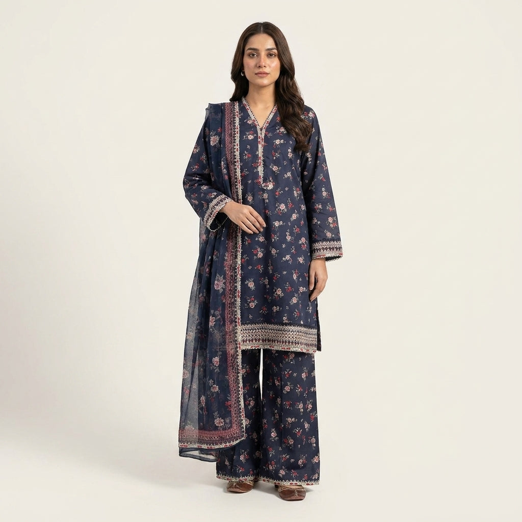 Embroidered Bin Saeed   Stitched Collection  ACT130