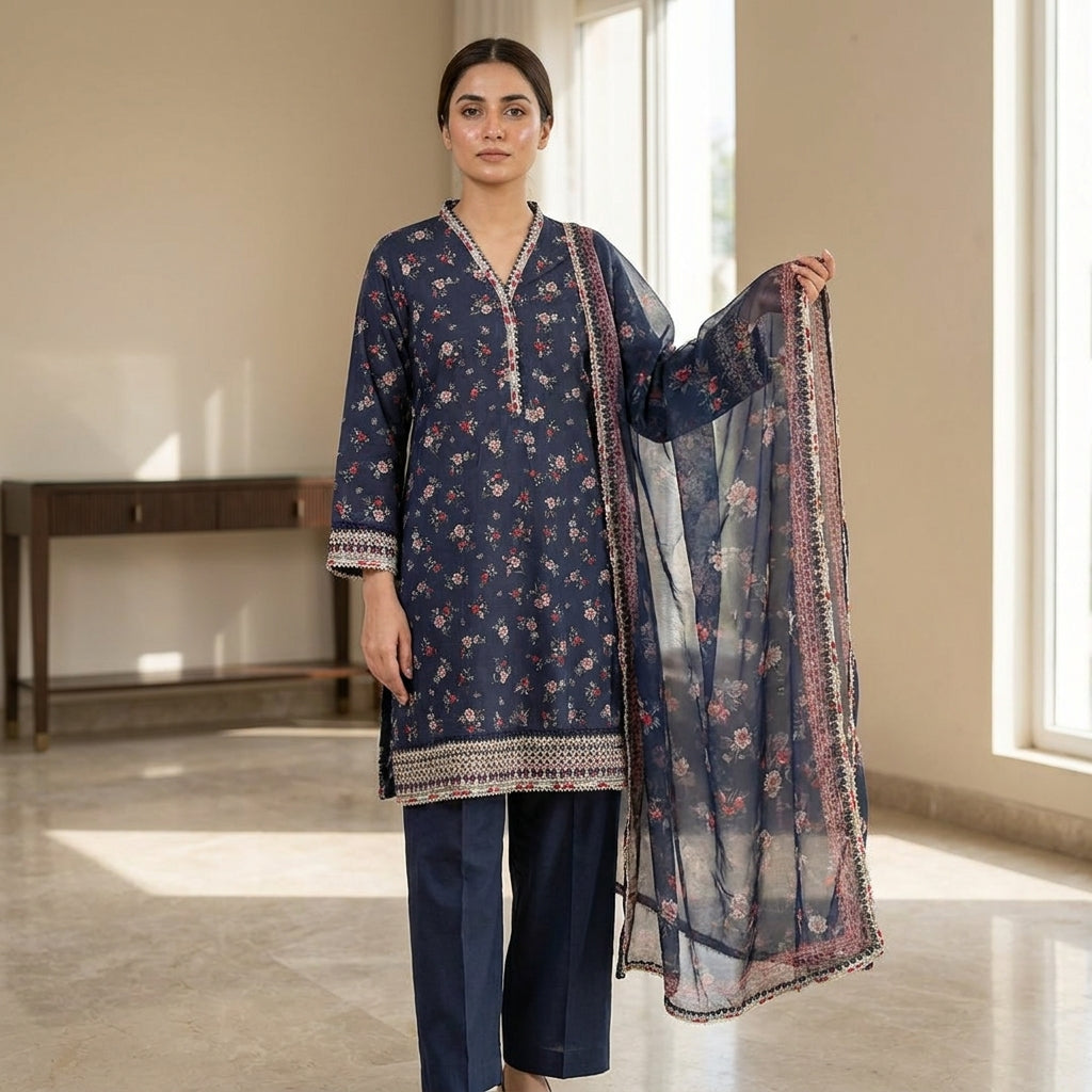 Embroidered Bin Saeed   Stitched Collection  ACT130