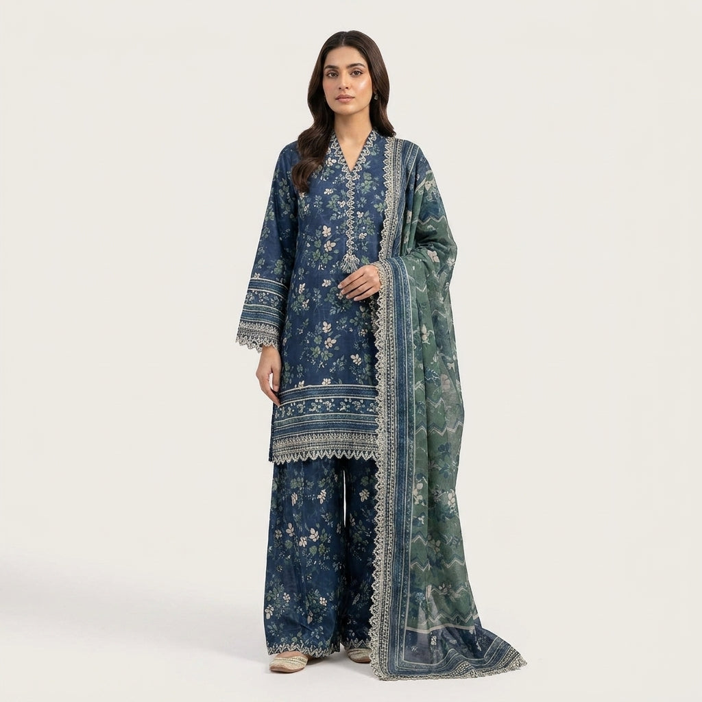 Embroidered Bin Saeed   Stitched Collection  ACT131