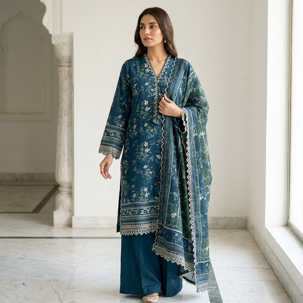 Embroidered Bin Saeed   Stitched Collection  ACT131