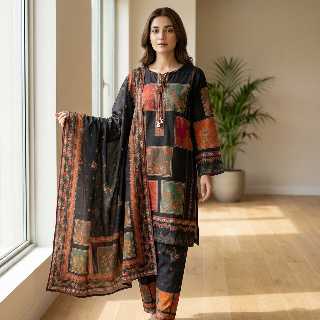 Bin Saeed Stitched Collection – at ACT MALL ACT128