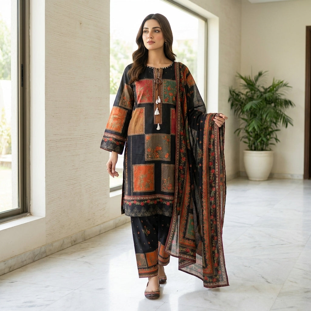 Bin Saeed Stitched Collection – at ACT MALL ACT128